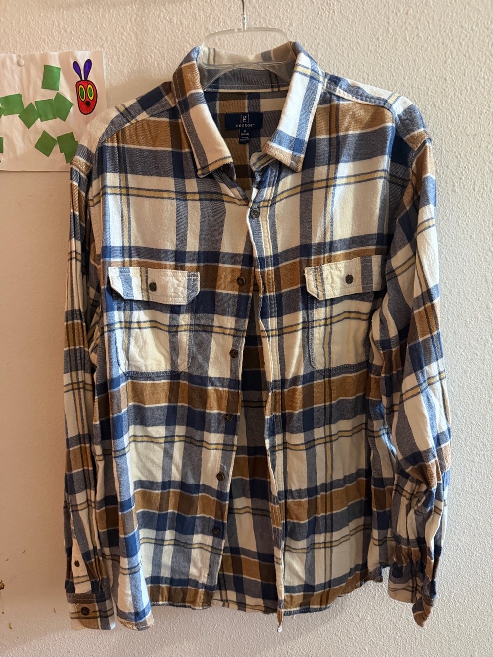 Plaid men’s shirt